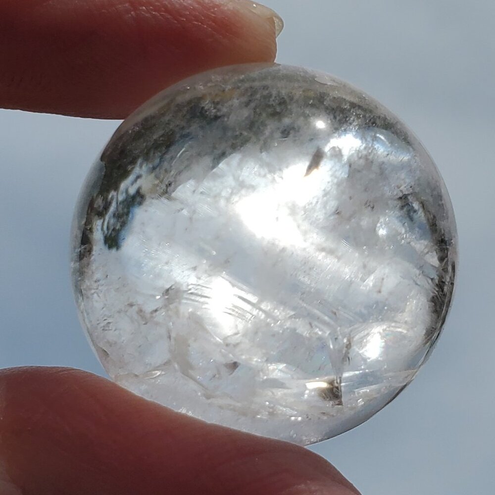 Clear Quartz Mini Sphere (Q401)